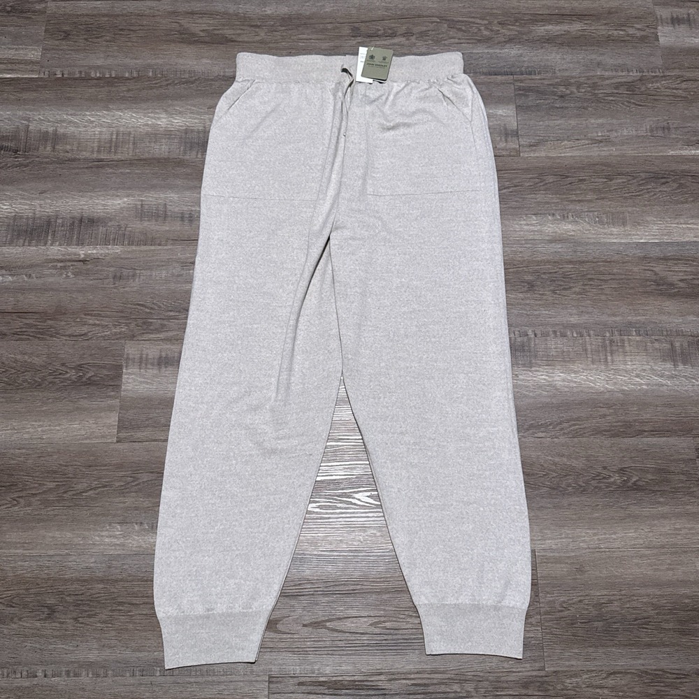 John Smedley x Todd Snyder Merino Wool Henning Cuffed Jogger Pants Men's XL $368